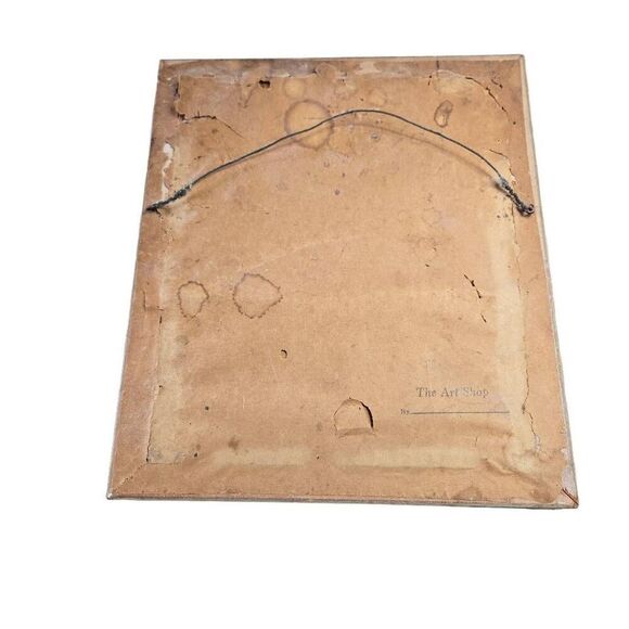 Antique Rose picture and frame Decor 11x9.5 - Picture 3 of 3